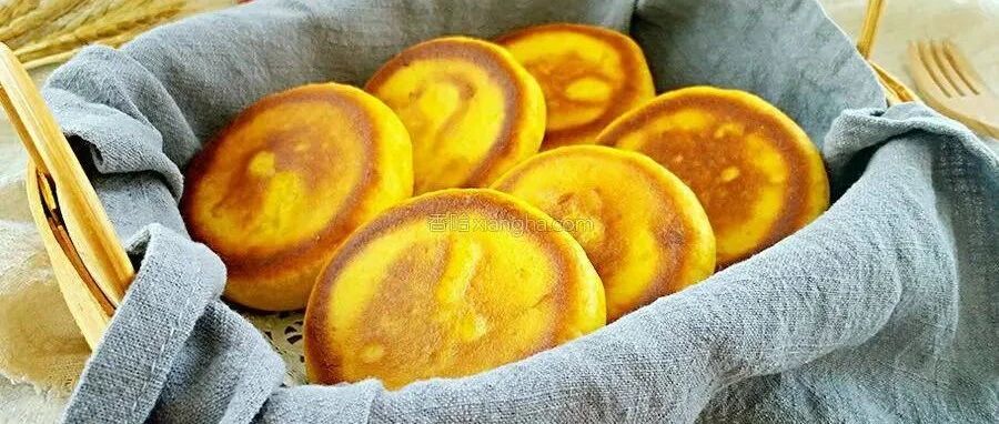 南瓜饼这样做不用油炸，学会了3分钟做一大锅，香甜软糯、零添加
