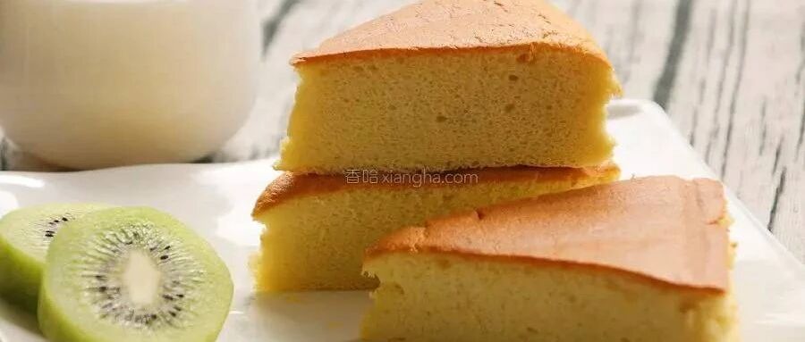 不回缩不开裂，口感绵柔入口即化，低脂又健康，烘焙新手轻松做
