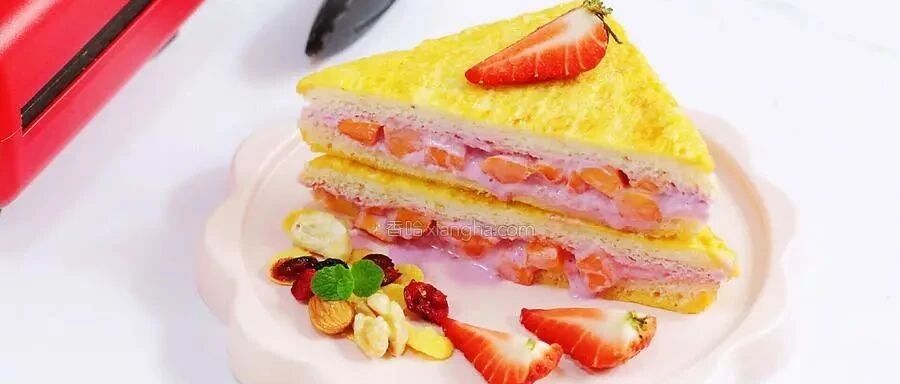 5分钟懒人早餐，好吃又健康的三明治，学会了让你多睡半个小时！