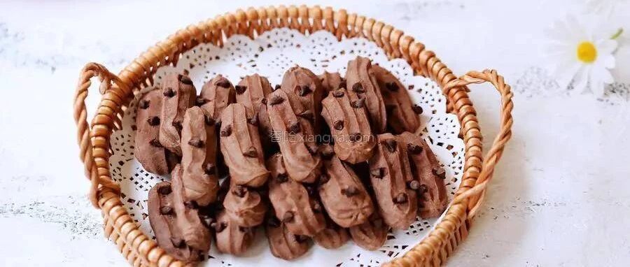 无需预拌粉一次成功，可可手指麻薯！一口一个香脆有嚼劲!