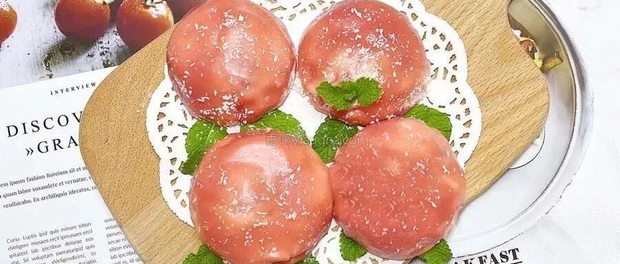 免烤箱，软糯香甜好吃不腻，一次就成功的雪媚娘