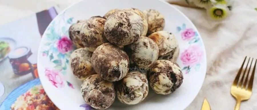 酥脆香甜的“恐龙蛋”麻薯球，揉一揉就成功，孩子们的最爱