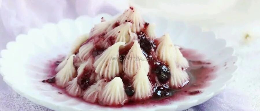 家庭版蓝莓山药教程，比冰淇淋好吃，健脾养胃别错过