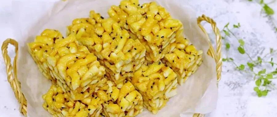 自制香酥沙琪玛，软糯酥甜入口即化，做法居然这么简单!