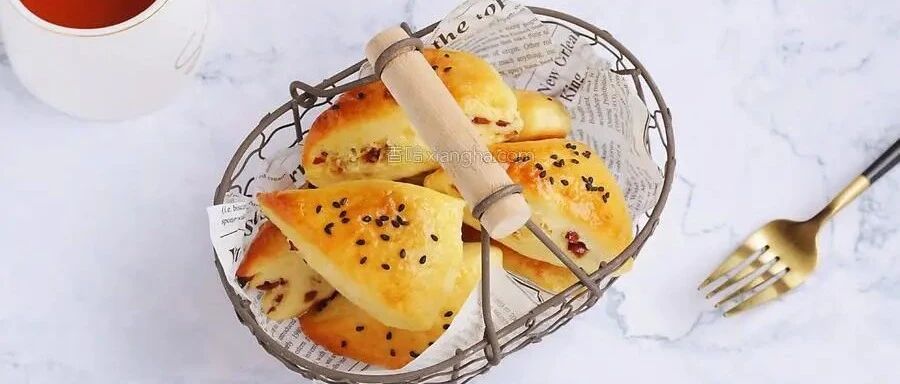 自制低脂红枣司康，无法抗拒的美味，出炉就被抢光光