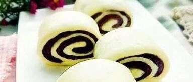 一次发酵的巧克力牛奶小馒头，松软劲道，好吃还不上火！