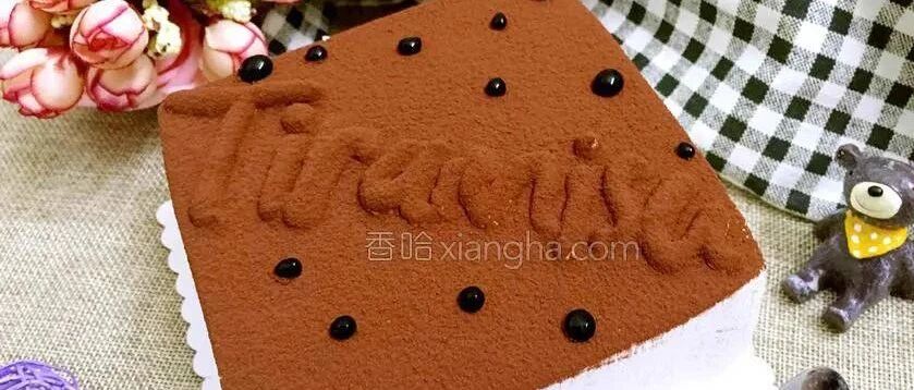 免烤箱版超治愈，意大利式提拉米苏 ，口感细腻，入口即化！