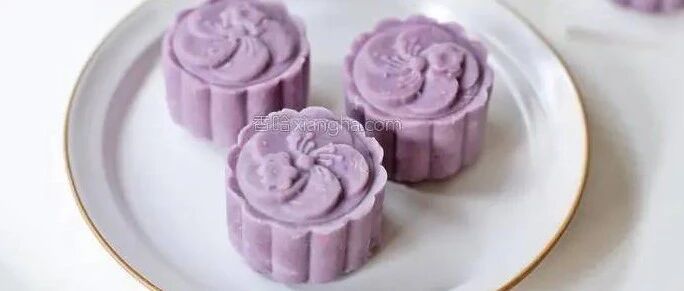 ​0糖0油！低卡芋泥奶酪月饼，学会中秋不用买月饼了！