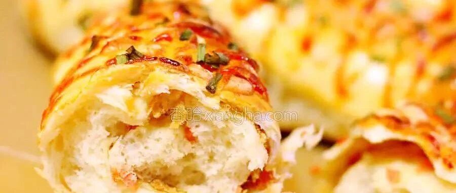 懒人版一次性发酵！超软网红香葱芝士面包，超级柔软超级好吃！