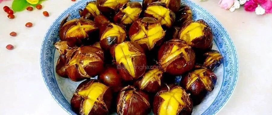 想吃糖炒栗子不用出去买了，教你懒人做法，有锅就能做香甜粉糯