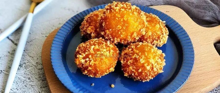 想要南瓜球个个空心，掌握这4点，放时间长了也不会变软