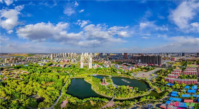 飞阅通辽俯瞰科尔沁大地上的草原名城