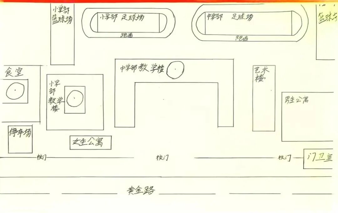小学数学如何掌握方向与位置?协同外语学校教孩子们"绘制校园平面图"