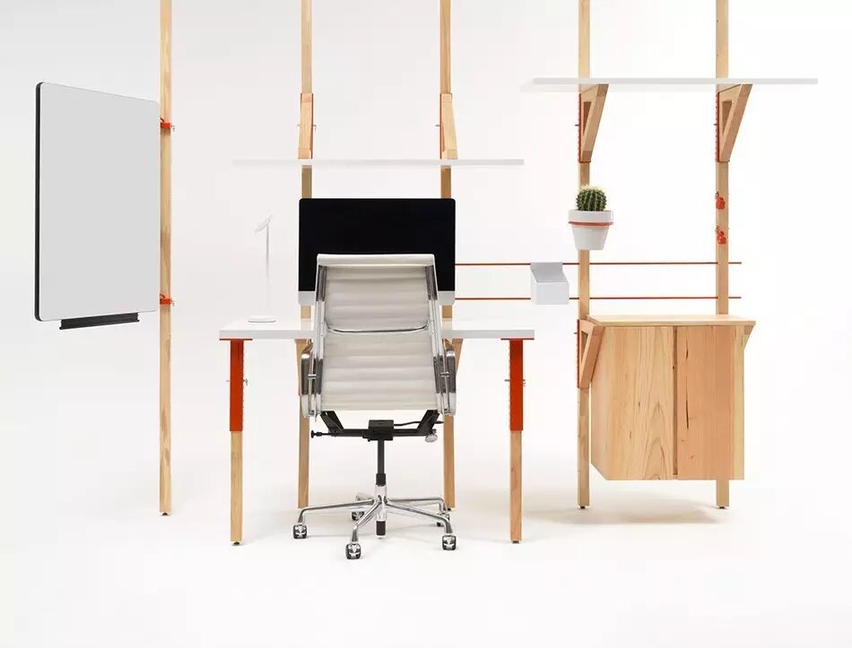 这间纯手工打造的模块化办公室,车一拉就走!