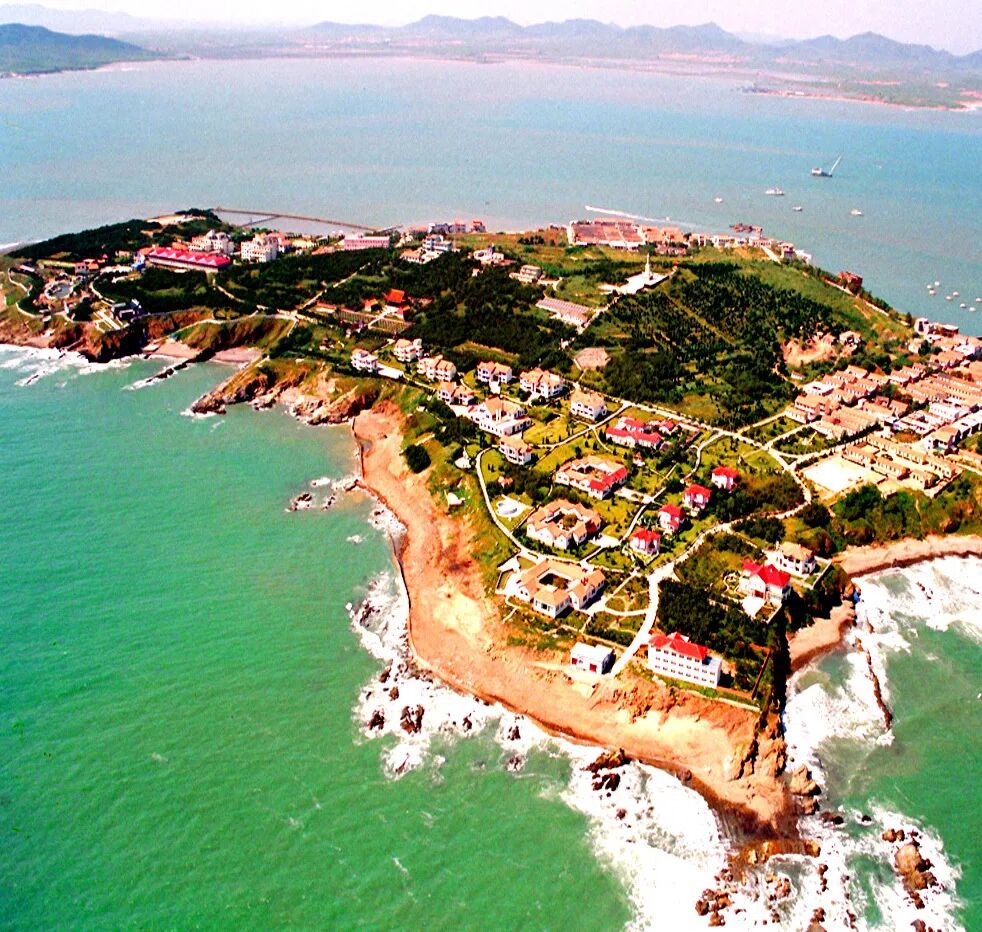 地理位置:即墨东部海域的横门湾著名景点:田横碑亭,悬羊击鼓岛,海市