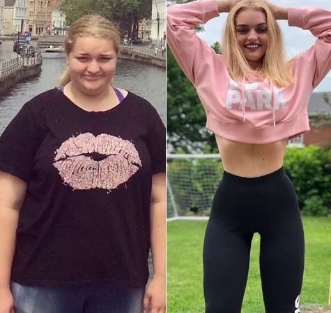 減掉126斤的胖妞，只花1年時間成功瘦身還成為了網紅 運動 第2張