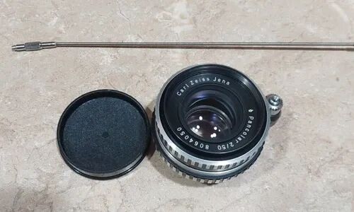 Carl Zeiss Jena Pancolar 50mm F2 Prime Lens Zebra for Exakta KE Bayonet Mount - Picture 2 of 4