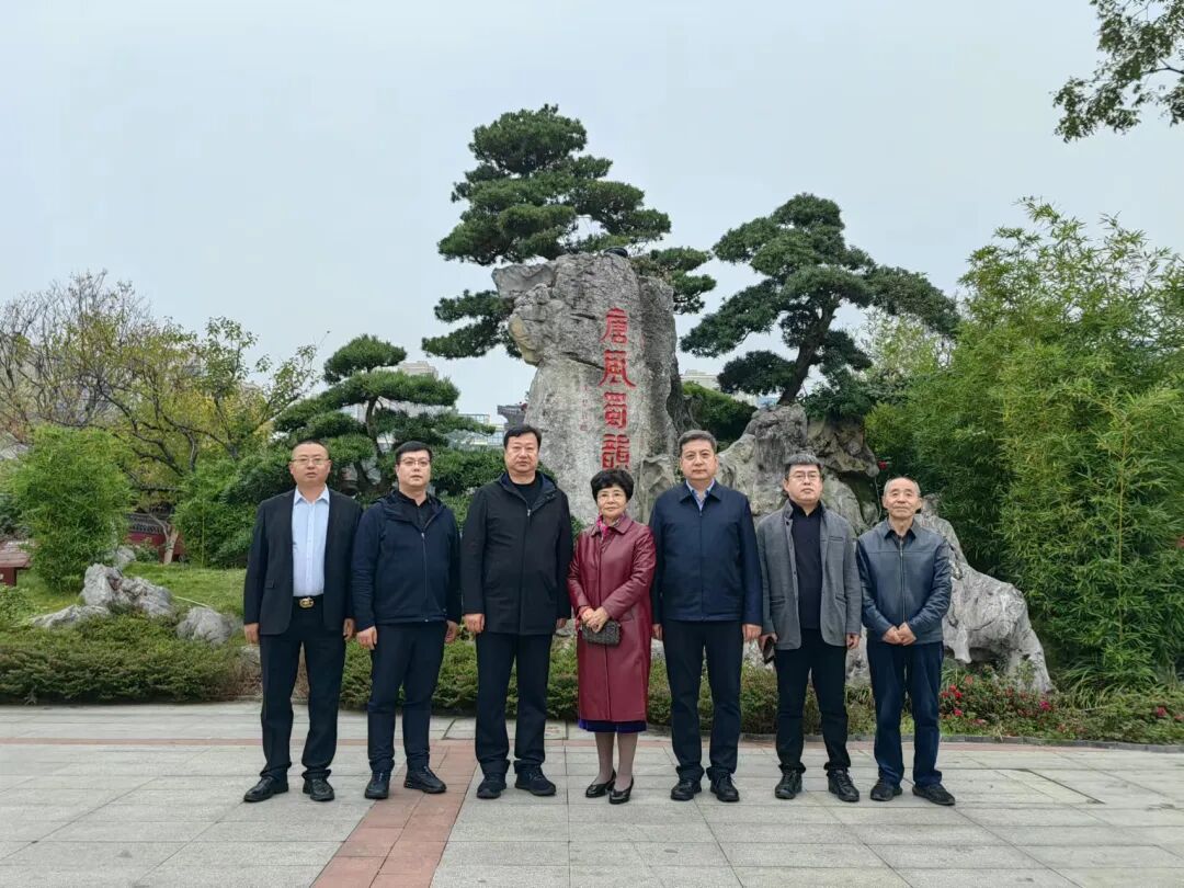 山西洪洞县领导到本会考察调研