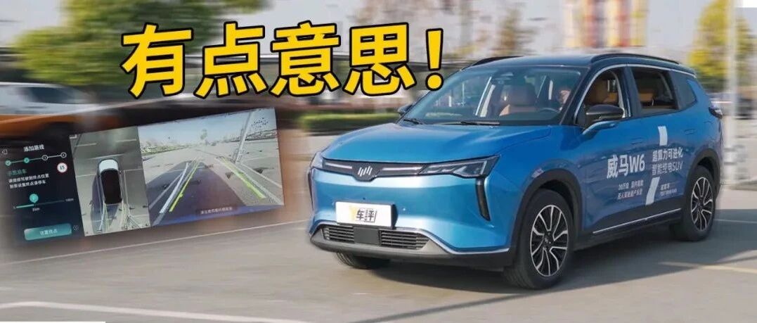 有点意思！我带威马W6考了个科目二