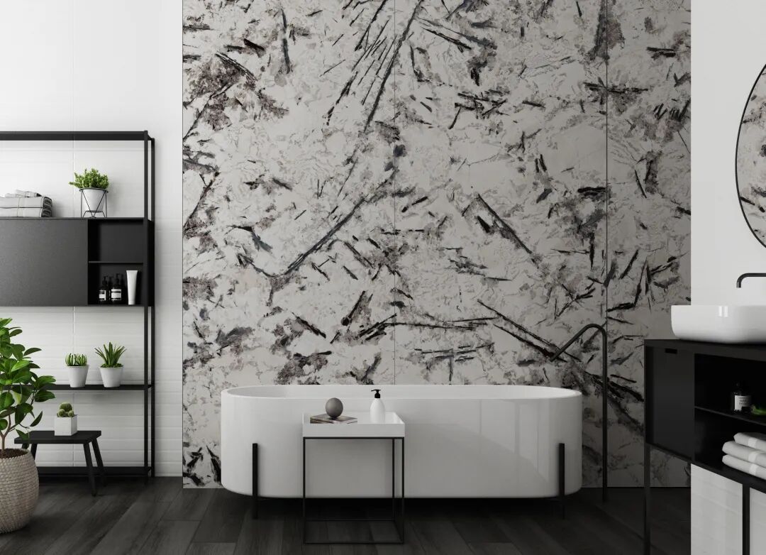 「天山暮雪」，绝美墙面装饰(图11)