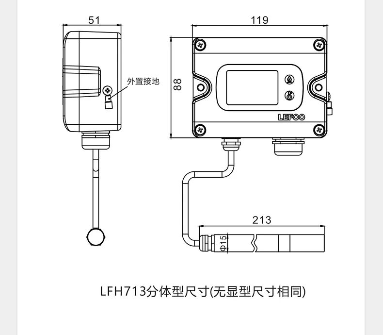LFH71本質安全型溫濕度變送器