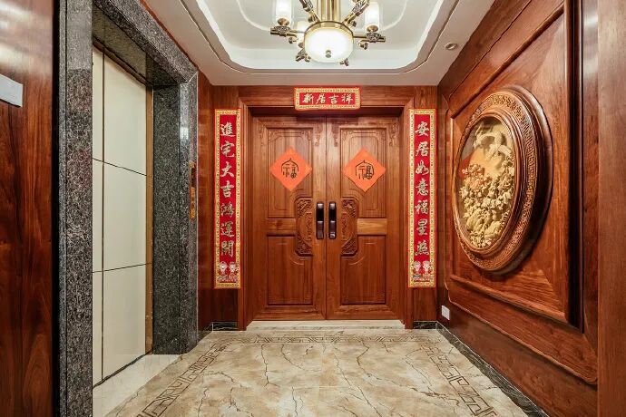 晒晒！这套180㎡中式装修我酸了，还是多挣钱吧！