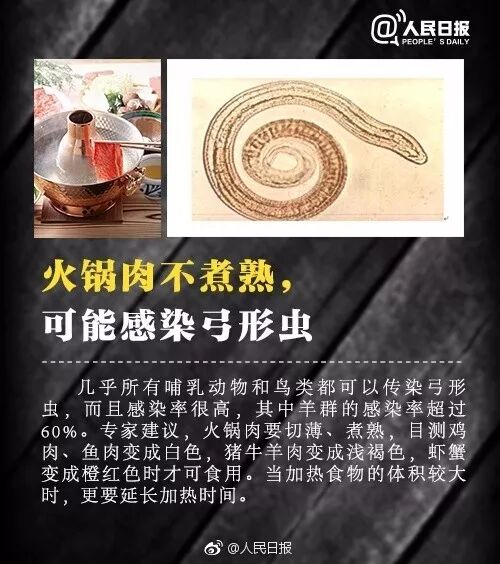 一男子吃完后胸痛发烧,竟感染了三种寄生虫!