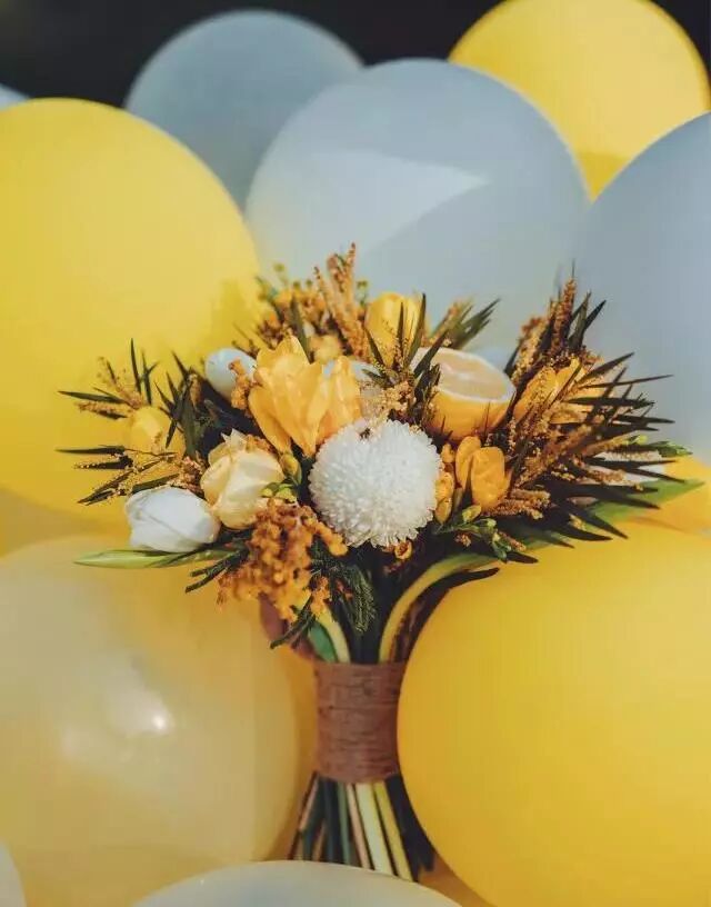 婚礼场布 | 一场向日葵的婚礼，让爱肆意盛放