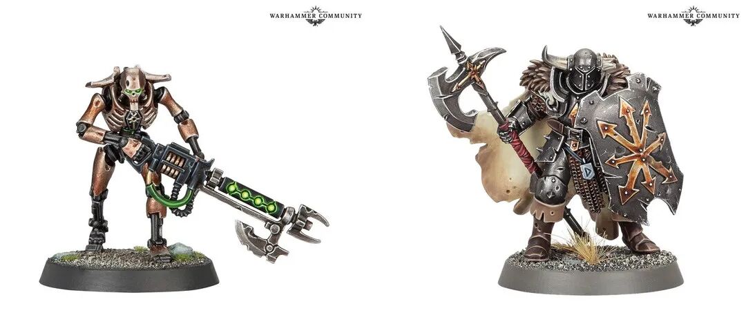 Warhammer 门店体验项目中的微缩模型