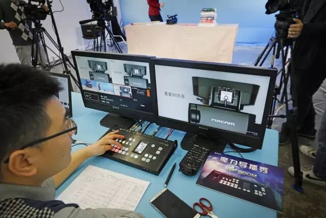 索尼mcx-500切换台魔力导播秀活动全纪录