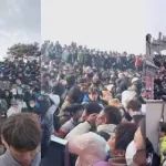 泰山游客爆满，山脚堵到山顶，原因是……
