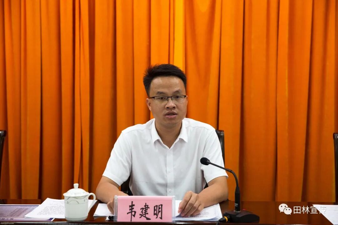 县长韦建明深入基层调研重大项目建设工作