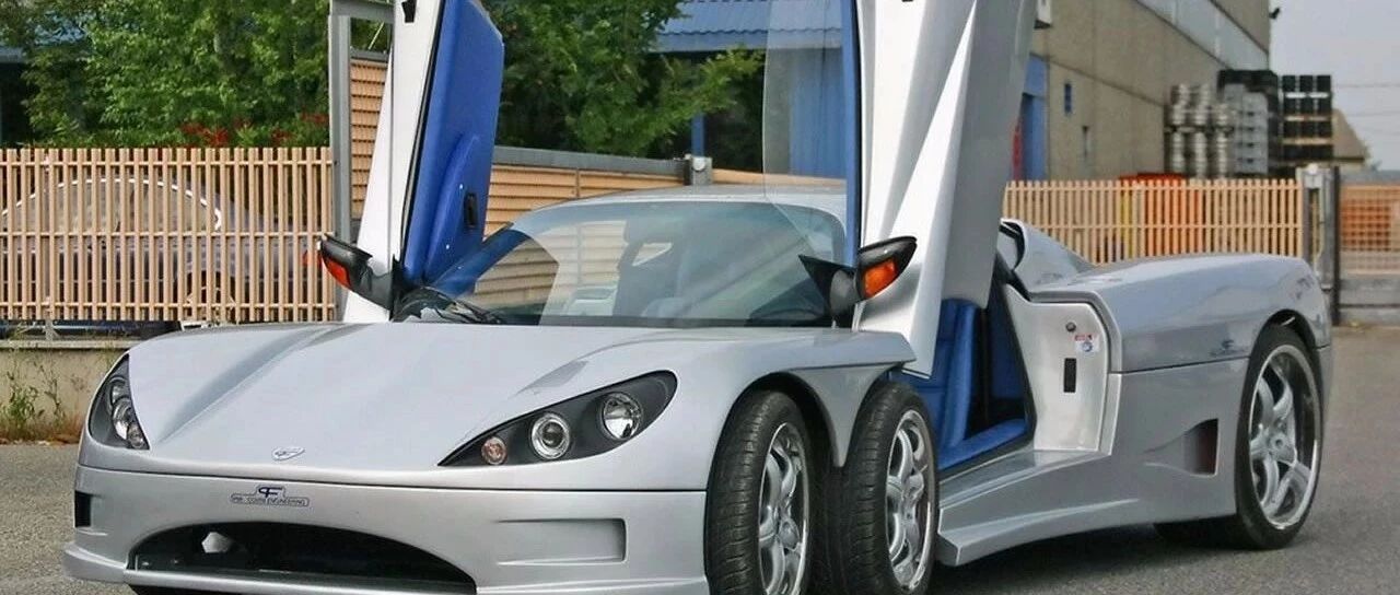 六个轮子的超跑，你见过吗？