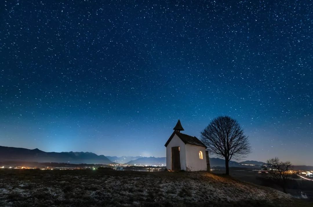 電腦壁紙 唯美星空夜景風景無水印高清壁紙 尋夢科技