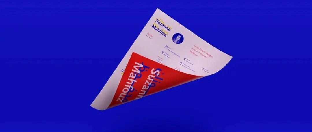 “一大波好看的简历设计参考！”——简历就是设计师的脸面~