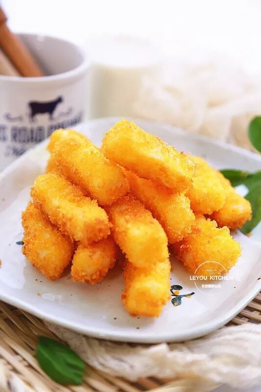 



牛奶，用油炸着吃，口感更惊艳~
