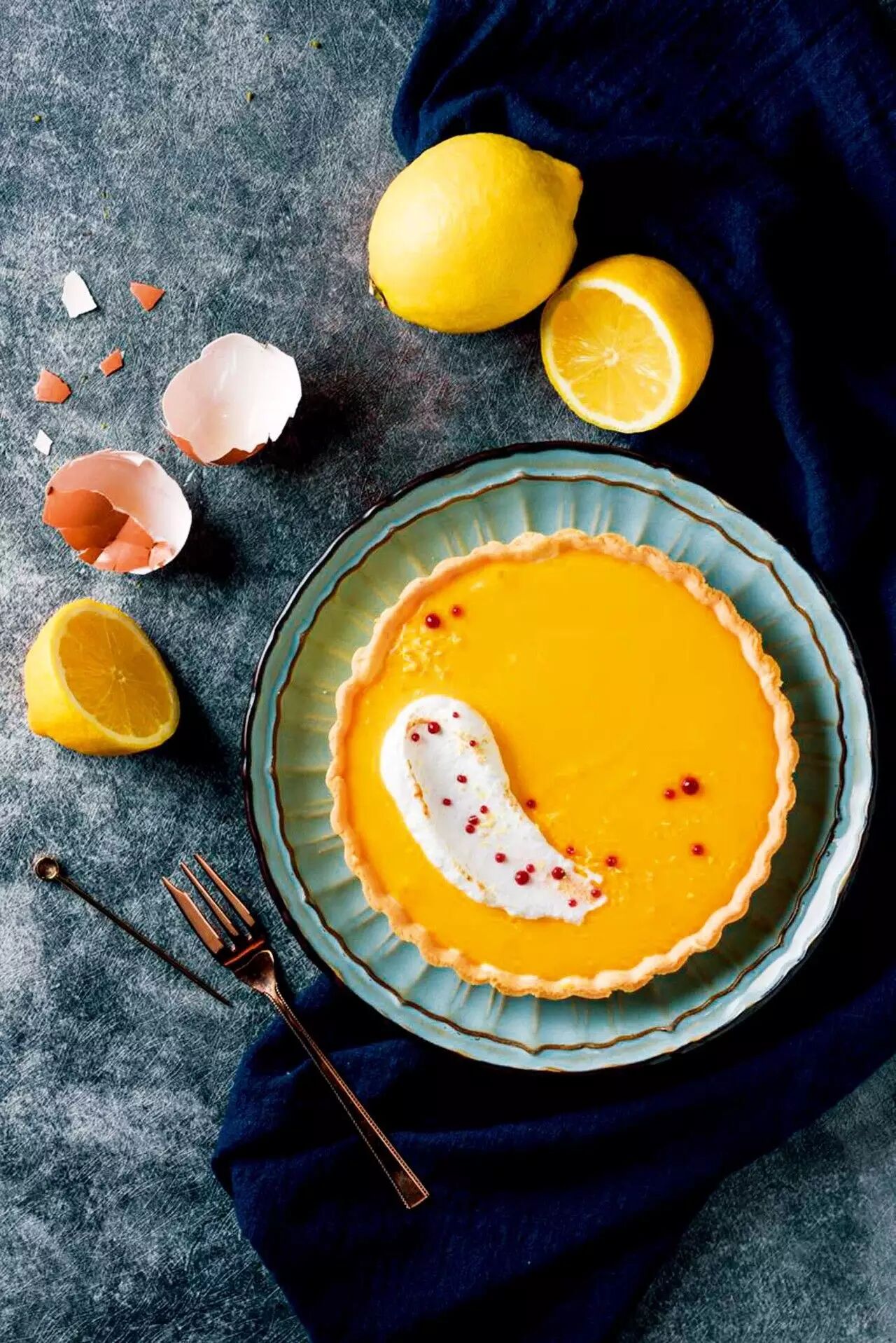 传统法式乡村柠檬挞