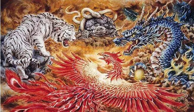 古代四灵 青龙 白虎 朱雀 玄武 健康爱民 微信公众号文章阅读 Wemp