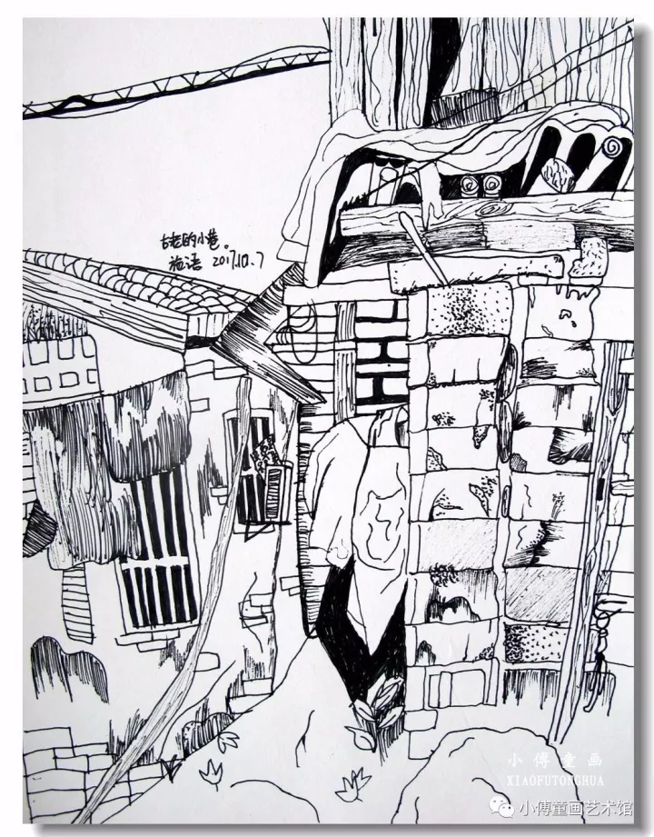 户外建筑写生:大童画班(五六年级) - 小傅童画艺术馆 - 小傅童画 户外建筑写生:大童画班(五六年级) - 小傅童画艺术馆 - 小傅童画