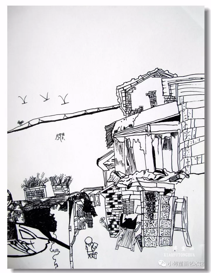 户外建筑写生:大童画班(五六年级) - 小傅童画艺术馆 - 小傅童画 户外建筑写生:大童画班(五六年级) - 小傅童画艺术馆 - 小傅童画