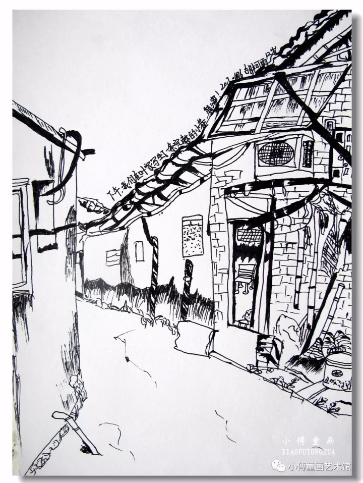 户外建筑写生:大童画班(五六年级) - 小傅童画艺术馆 - 小傅童画 户外建筑写生:大童画班(五六年级) - 小傅童画艺术馆 - 小傅童画