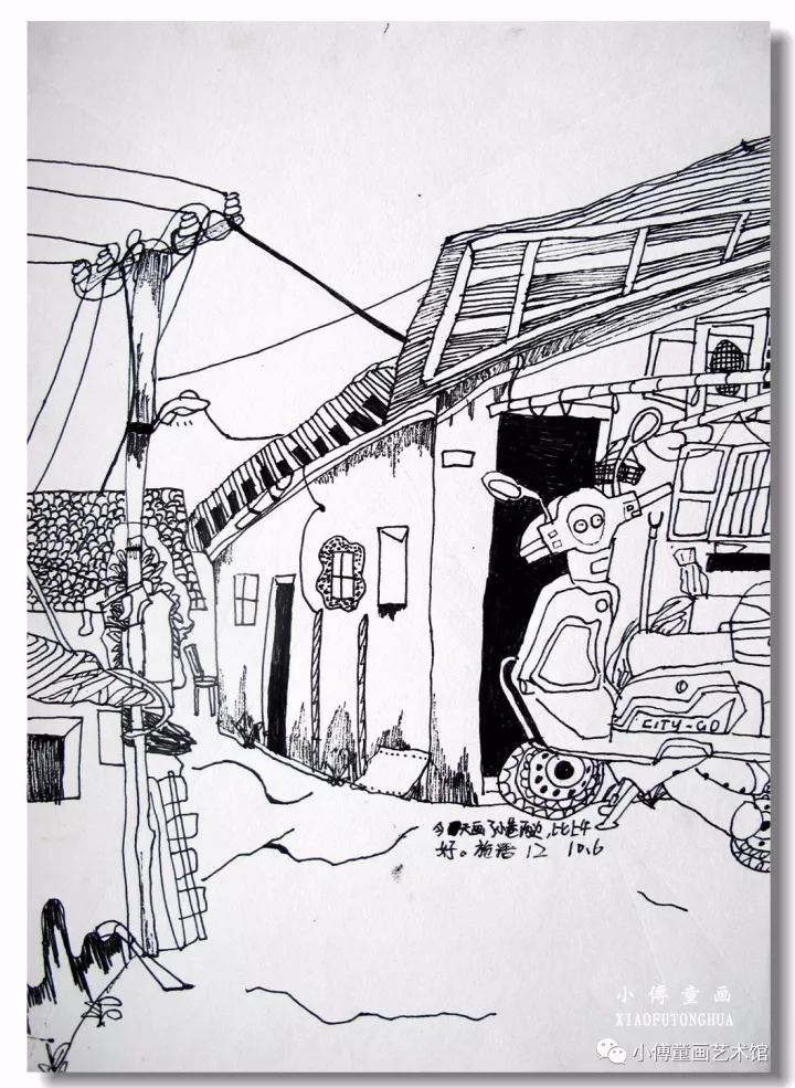 户外建筑写生:大童画班(五六年级) - 小傅童画艺术馆 - 小傅童画 户外建筑写生:大童画班(五六年级) - 小傅童画艺术馆 - 小傅童画
