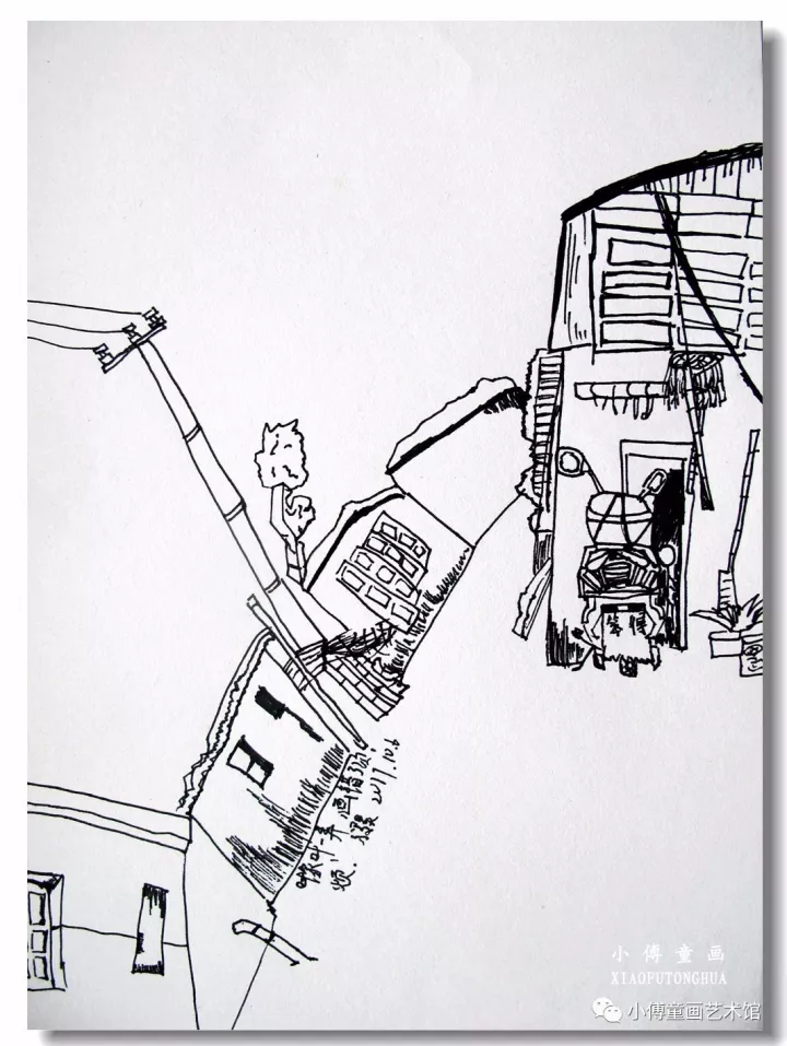 户外建筑写生:大童画班(五六年级) - 小傅童画艺术馆 - 小傅童画 户外建筑写生:大童画班(五六年级) - 小傅童画艺术馆 - 小傅童画