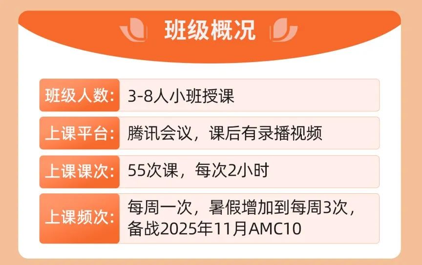 AMC10数学竞赛培训课程