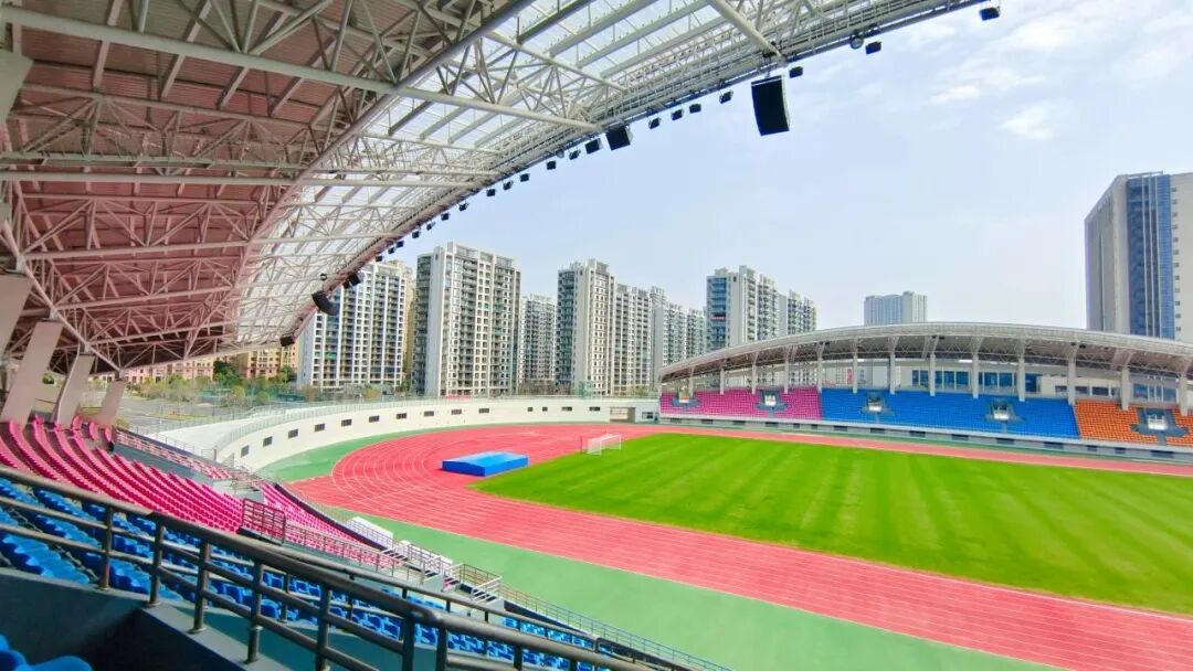 易科为宁波奉化体育中心提供专业音频解决方案!