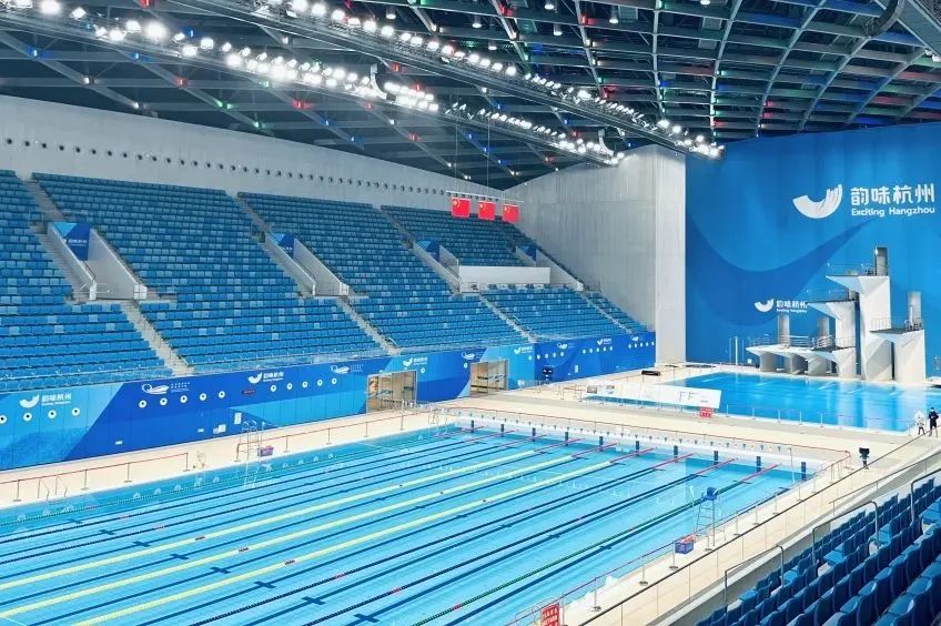 亚运赛场易科为奥体中心游泳馆杭州电竞中心打造卓越听感