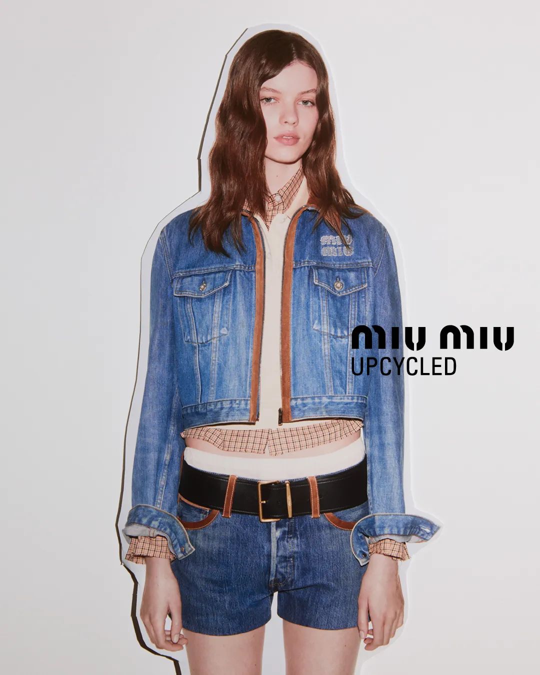 #MIUMIU品牌大使刘浩存# Miu Miu丨推出全新2024 Upcycled系列