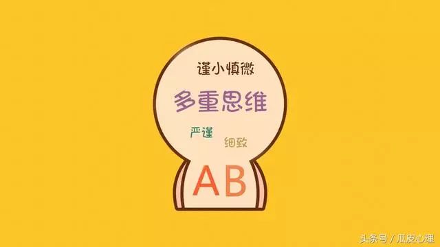 4大血型的性格特点 O重利益 A求完美 B难集中 Ab易精分 血型ab型君的世界 微信公众号文章阅读 Wemp