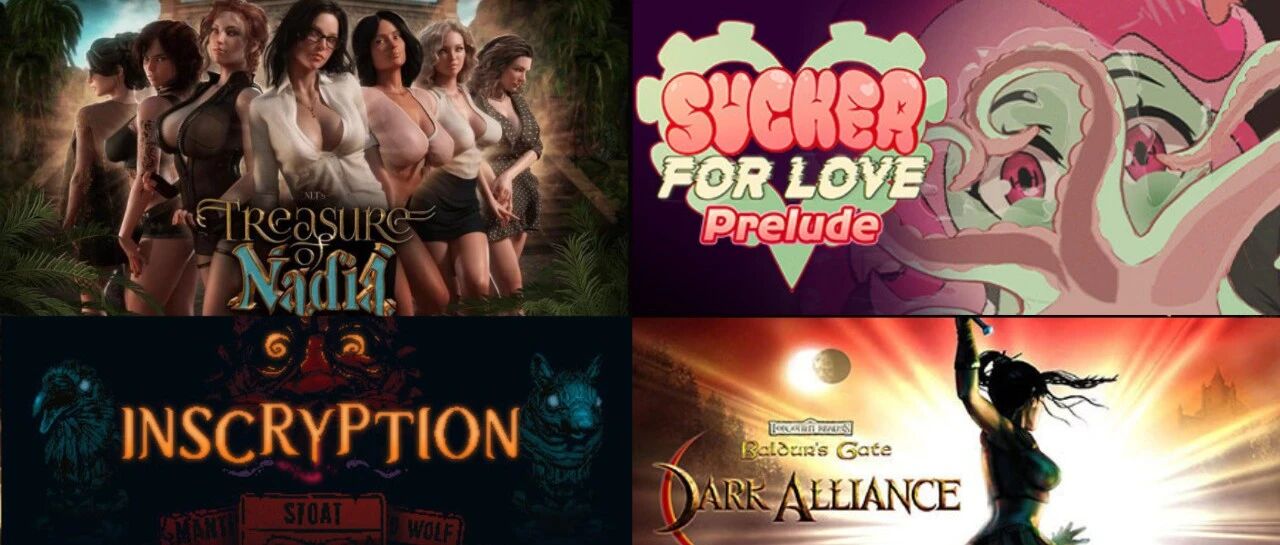 LSP警告！这欧美大波浪是我免费能看的?可爱能导《爱的吸盘》steam免费下载序章！