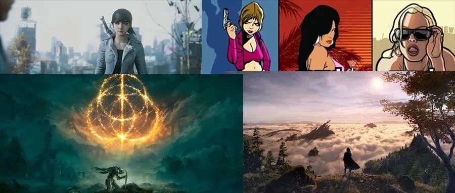 玩不到《艾尔登法环》我要闹了！​《光明记忆无限》评分解禁！《GTA三部曲》正式推出！